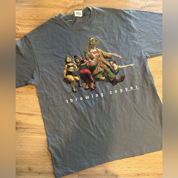 Vintage Live Throwing Copper 1994 tour t-shirt band tee Anvil tag XL - Picture 1 of 7